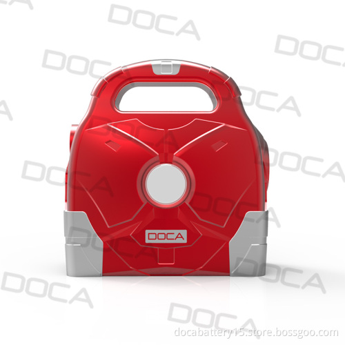 D-G600 jump starter LED torch  big capacity 75000Mah